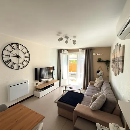 Le Cosy-appartement 4 Pers, Climatise, Grand Terrasse Plein Sud, Parking Privatif Apartment *
